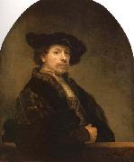 Rembrandt van rijn Self-Portrait oil painting